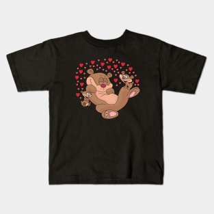 Bear Family Kids T-Shirt